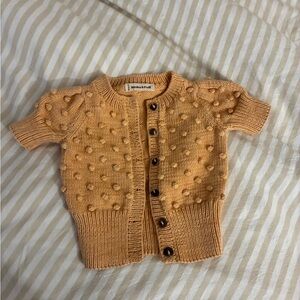 Misha & Puff Popcorn Cardigan Kids Size 12-18 Mo.